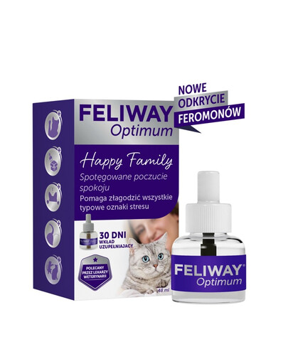 FELIWAY Optimum Náplň feromóny na upokojenie pre mačku