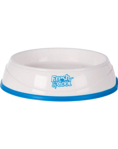 TRIXIE Miska chladiacia Fresh & Cool Cats 0.25 L / O 17 cm Bielo-nebesky modrá