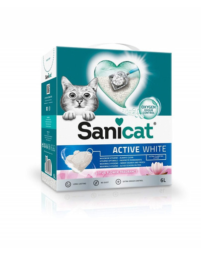 SANICAT ZEN 6 L zhlukujúci stelivo lotos