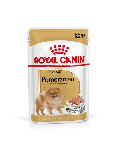 E-shop ROYAL CANIN Pomeranian Adult paštéta 48x85g