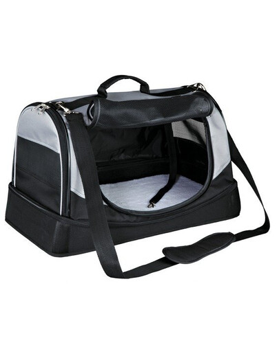 E-shop TRIXIE Prenosná taška Holly čierna/sivá