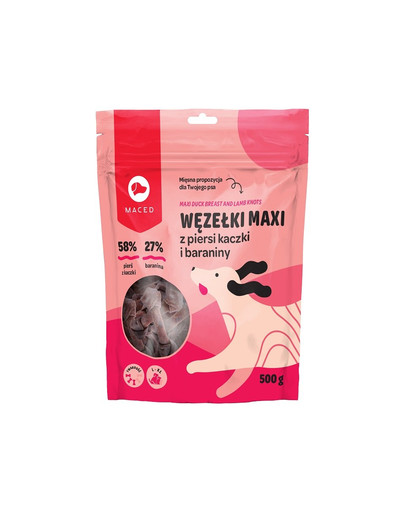 MACED Mäkký jahňací uzol 12,5 cm 500 g