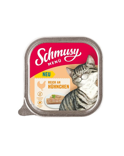 SCHMUSY MENÜ s kuracím mäsom 32x100 g