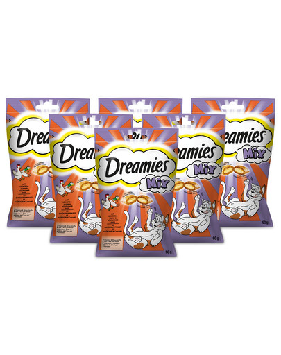 DREAMIES Mix Z Kurczakiem I Kaczką 60G X6