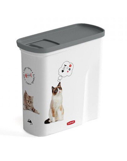 CURVER Kontajner na suché krmivo pre mačky 1,5 kg