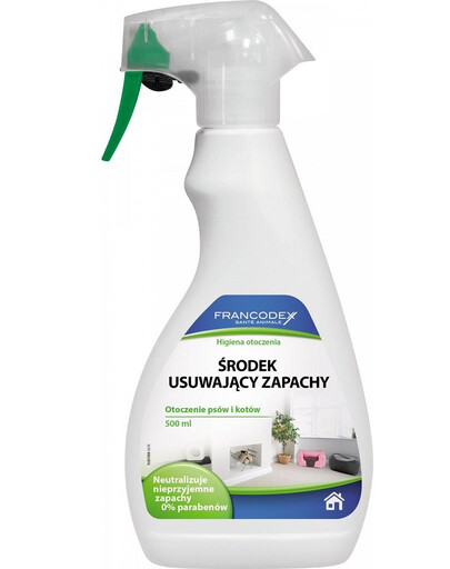 FRANCODEX Sprej neutralizujúce zápach od psa alebo mačky 500 ml