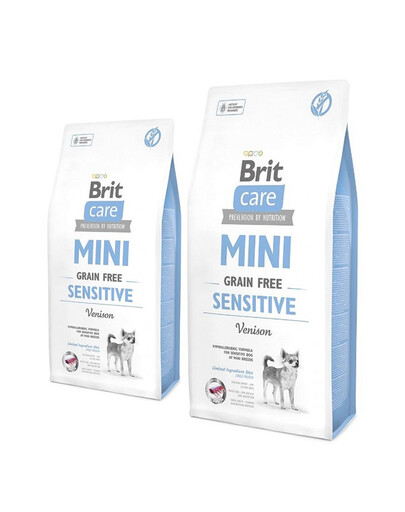 BRIT Care Dog Mini Grain Free sensitive 2 x 7 kg