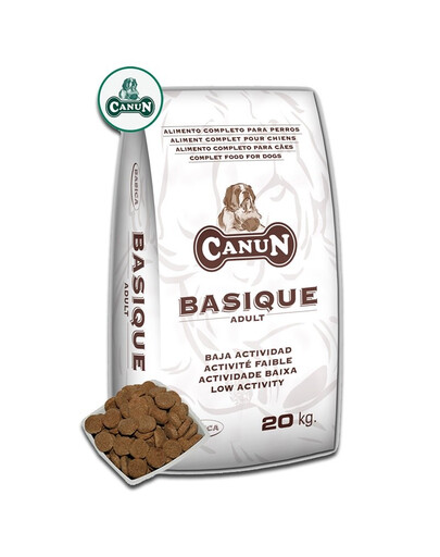 CANUN Basique 20 kg suché krmivo pre staršie a dospelé psy