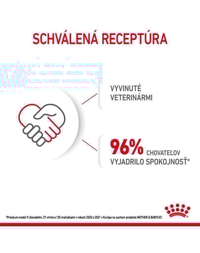 ROYAL CANIN Mother&Babycat granule pre gravidné alebo dojčiace mačky a mačiatka od 1 do 4 mesiacov 2 kg