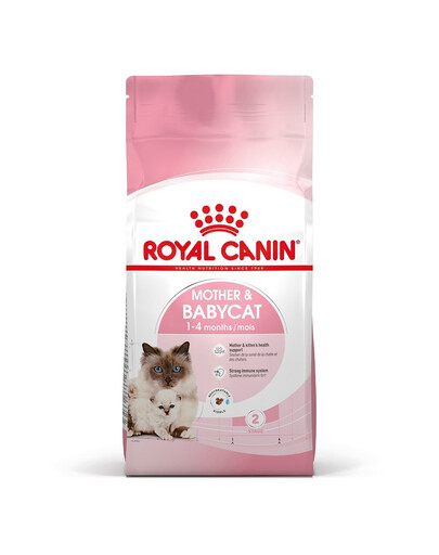 ROYAL CANIN Mother&Babycat granule pre gravidné alebo dojčiace mačky a mačiatka od 1 do 4 mesiacov 2 kg