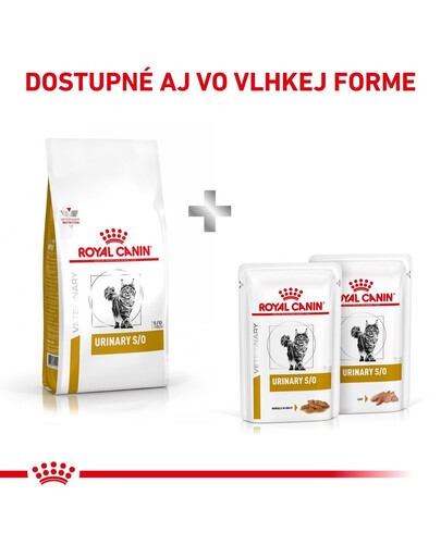 ROYAL CANIN Veterinary Diet Cat Urinary S/O 1,5 kg granule pre mačky trpiace ochorením močových ciest