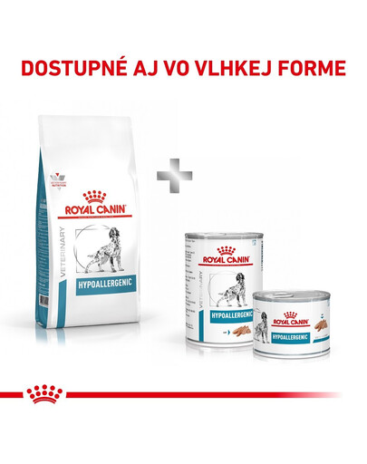 ROYAL CANIN VHN Dog Hypoallergenic 14 kg granule pre dospelých psov trpiacich potravinovými alergiami