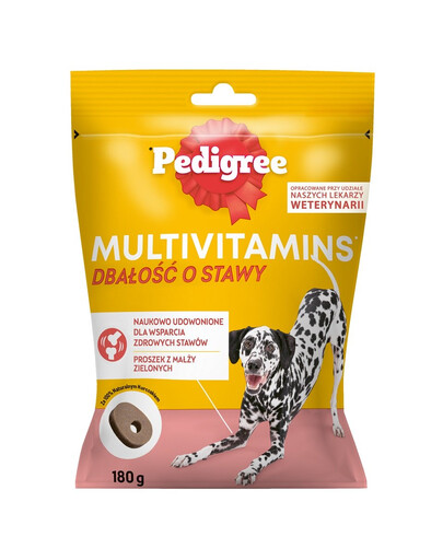 PEDIGREE Multivitamins Chicken 180 g doplnkové krmivo na kĺby pre dospelých psov