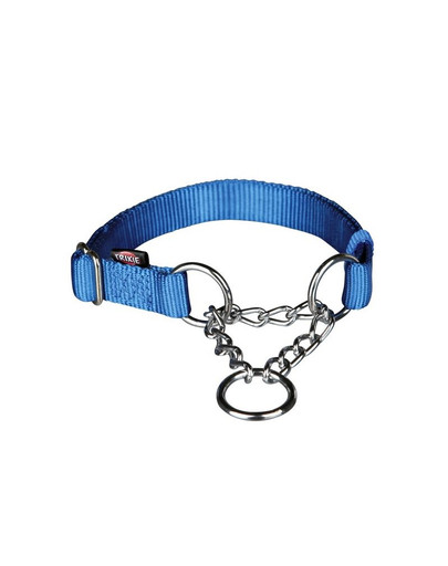 TRIXIE Polosťahovací obojok 35 - 50 cm / 20 mm nebesky modrý