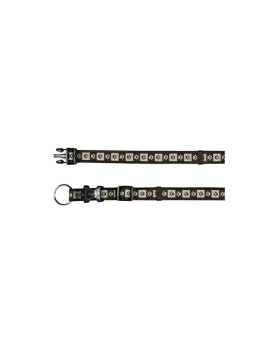 TRIXIE Obojok coffe SM 30-45 cm / 15 mm hnedý