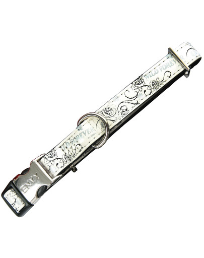ZOLUX Envy Obojok regulovateľný wild forever 10 mm biely