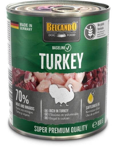 BELCANDO Baseline Turkey 800g