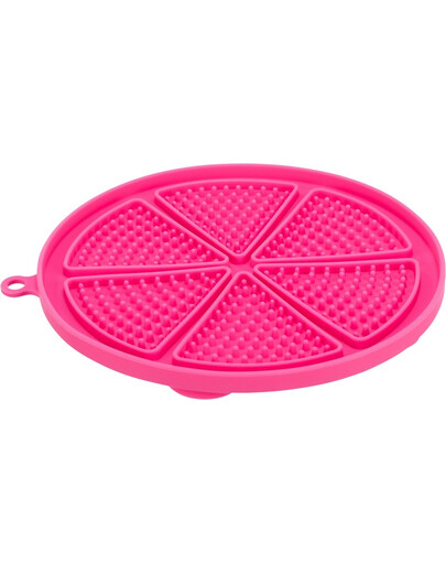 TRIXIE Podnos na maškrty Lick'n'Snack ružový 18 cm