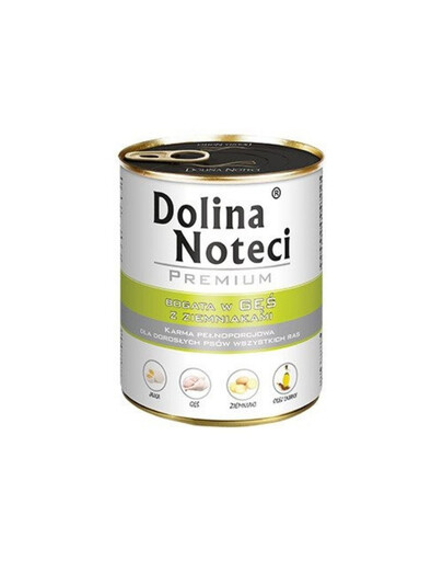 DOLINA NOTECI Premium bohaté na hus a zemiaky 800g