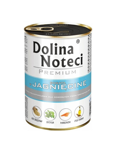 DOLINA NOTECI Premium bohaté na jahňacie 400g