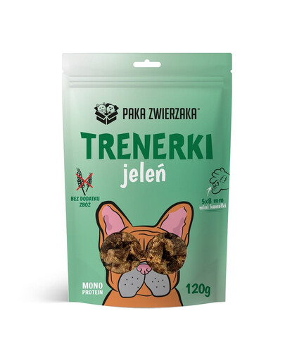 PAKA ZWIERZAKA Tréneri s jeleňom 120 g