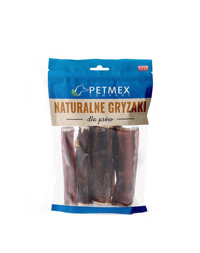 PETMEX Hovädzí penis rezaný 12cm 5ks prírodné žuvačky pre psov