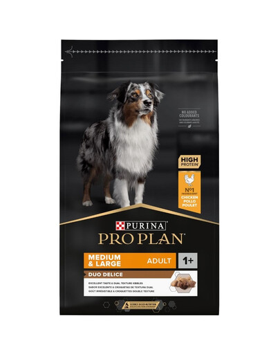 PURINA PRO PLAN Duo Delice Adult Chicken 10 kg pre dospelé psy bohaté na kuracie mäso