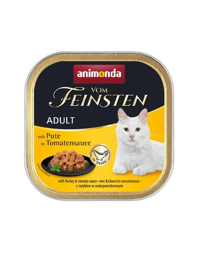 ANIMONDA Vom Feinsten Pate Krůtí v rajčatové omáčce 100g