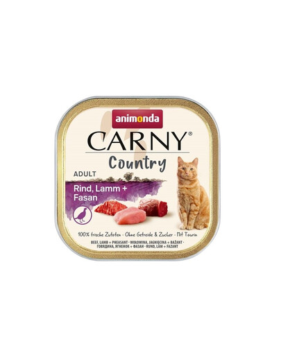 ANIMONDA Carny Country Adult Beef&Lamb&Pheasant 100 g