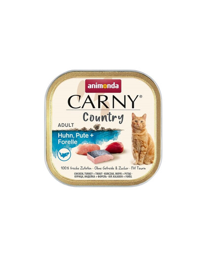 ANIMONDA Carny Country Adult Chicken&Turkey&Trout 100 g