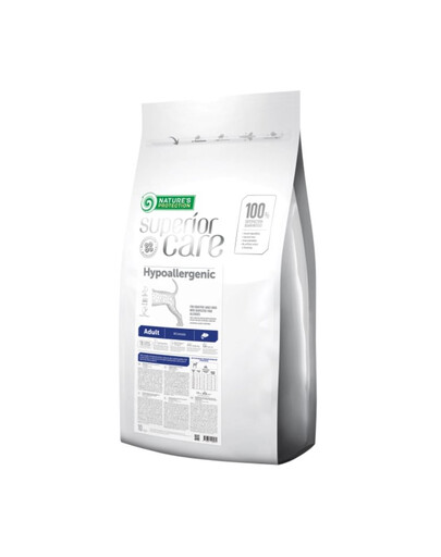 NATURES PROTECTION SUPERIOR CARE Hypoallergenic Grain Free Salmon Adult All Breeds 10 kg s lososom pre citlivé psy