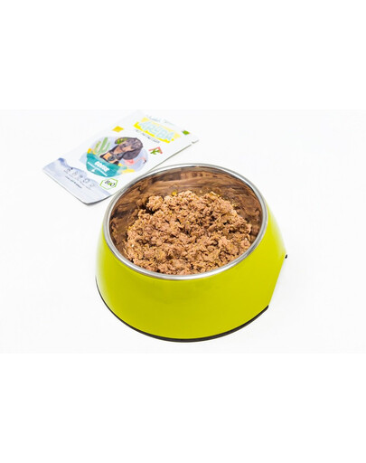 ARUBA Dog Organic Husacie, brokolica, čučoriedky a topinambur 100 g