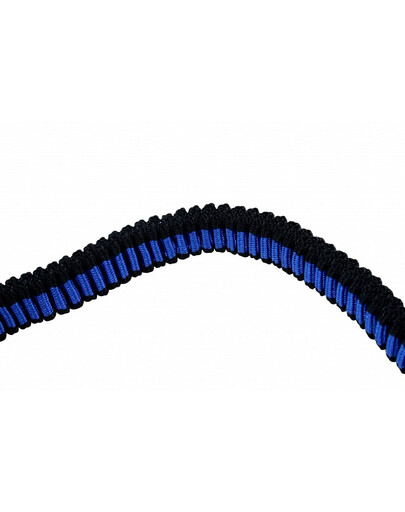 PET NOVA Vodítko Bungee 2,5cm x120-180cm modré