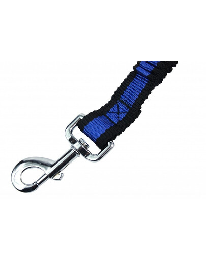 PET NOVA Vodítko Bungee 2,5cm x120-180cm modré