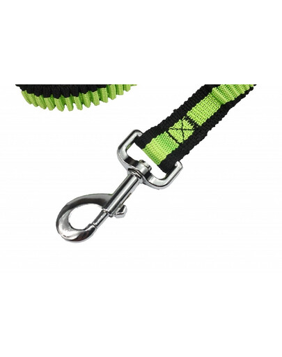 PET NOVA Vodítko BUNGEE 120-180cm/2.5 cm elastické, žlté
