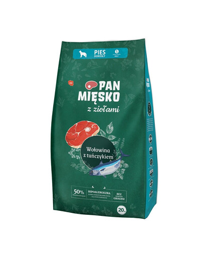 PAN MIĘSKO s bylinkami Hovädzie s tuniakom S 20 kg
