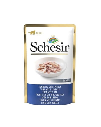 SCHESIR Jelly Adult Tuna&Sea Bass 85g