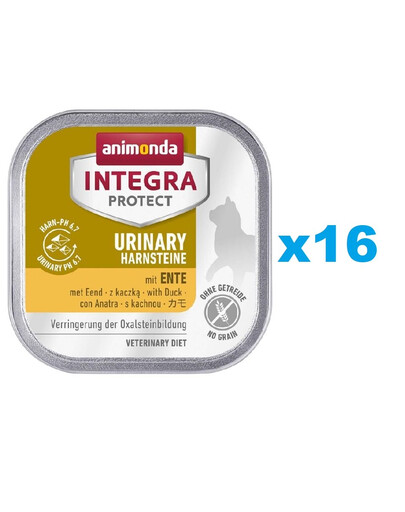 ANIMONDA Integra Protect Urinary Oxalate with Duck 16 x 100g