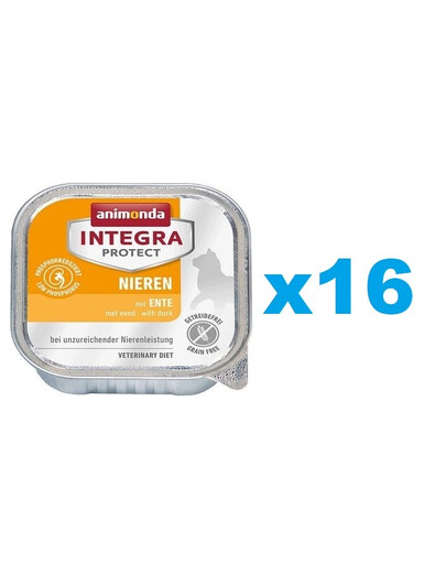 ANIMONDA Integra Niere Renal s kačacím mäsom 16x100 g