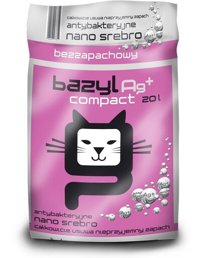 BAZYL Ag+ Compact 20L stelivo pre mačky