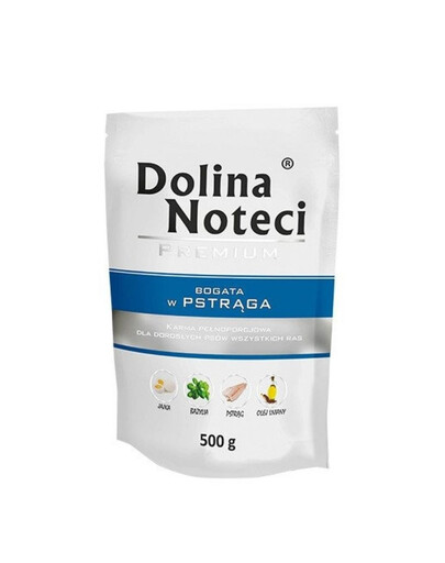 E-shop DOLINA NOTECI Premium krmivo bohaté na pstruha 500 g