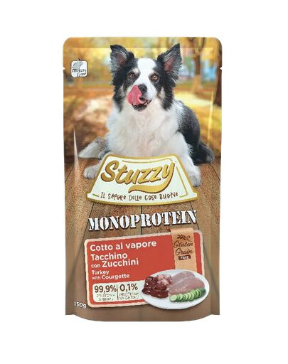 STUZZY Dog Monoprotein Morka s cuketou 150 g