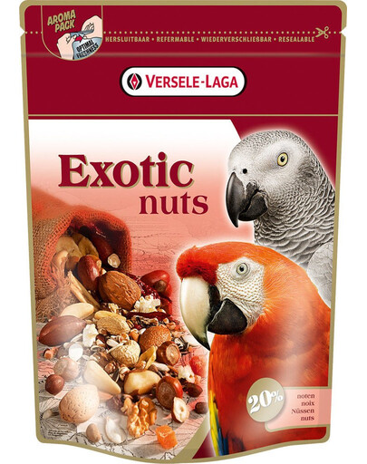 Versele-LAGA Exotic Nuts 750 g Orechová zmes pre veľké papagáje