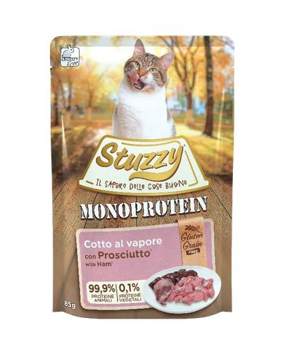 STUZZY Bravčové so šunkou 85g