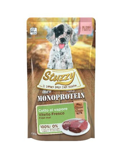 STUZZY Dog Monoprotein Teľacie pre šteňatá 150 g