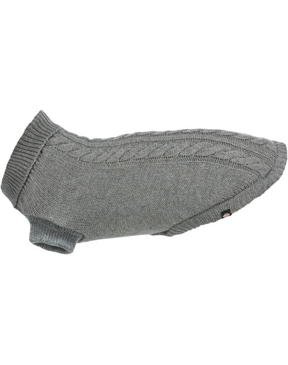 TRIXIE Kenton sveter pre psov S 33 cm sivý