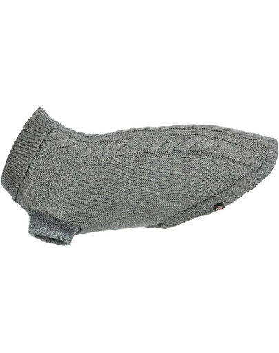 TRIXIE Kenton sveter pre psov L 60 cm sivý