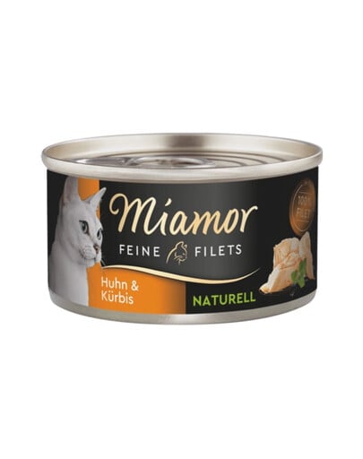 MIAMOR Feine Filets Naturell Chicken&Pumpkin 80g