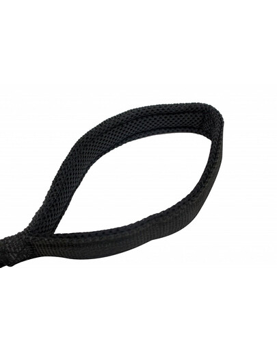 PET NOVA Vodítko BUNGEE 120-180cm/2.5 cm čierné