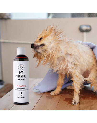 PETS Shampoo Vitamin szampon do sierści krótkiej 250 ml